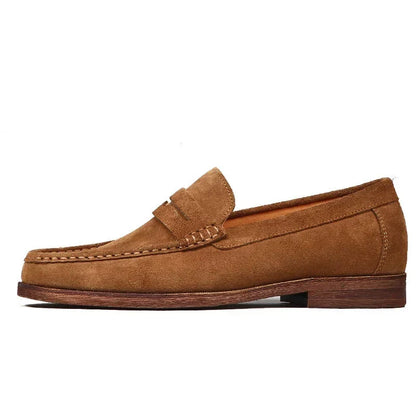 Mocassin Homme Daim Grainé à Glands – Heritage