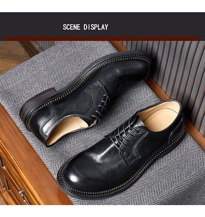 Mocassin Homme Cuir Satiné Classique – Prestige