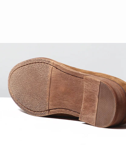 Mocassin Homme Daim Grainé à Glands – Heritage
