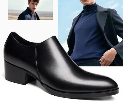 Mocassin Femme Talon Cuir Authentique – Legacy