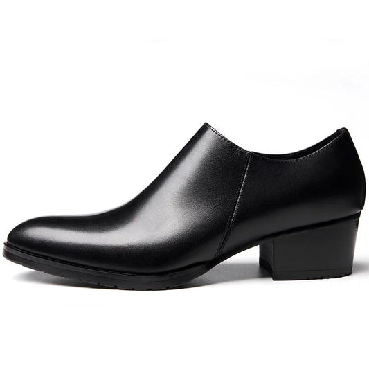 Mocassin Femme Talon Cuir Authentique – Legacy