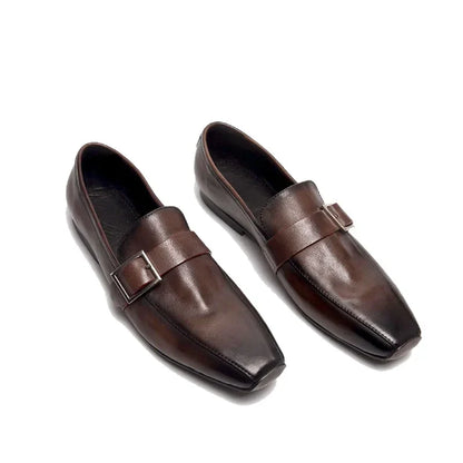 Mocassin Homme Cuir Noir – Heritage