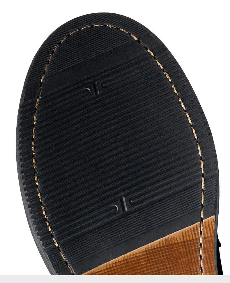 Mocassin Homme Cuir Satiné Classique – Prestige