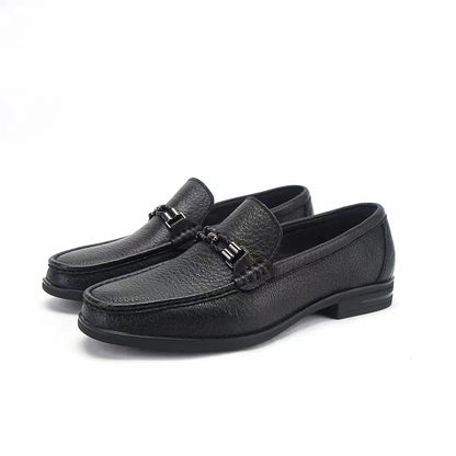 Mocassin Homme Cuir Pleine Fleur Naturel Clair – Legacy