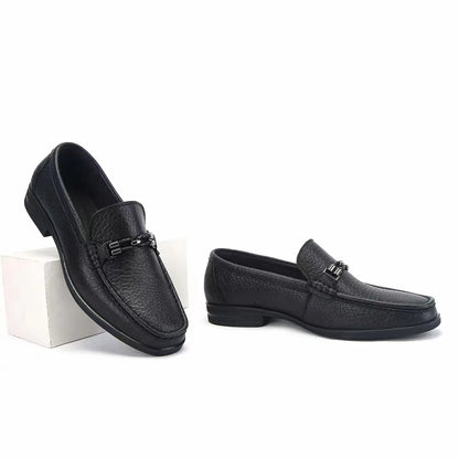 Mocassin Homme Cuir Pleine Fleur Naturel Clair – Legacy