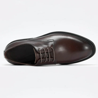 Derby Homme Cuir Noir Ébène Satiné - Heritage