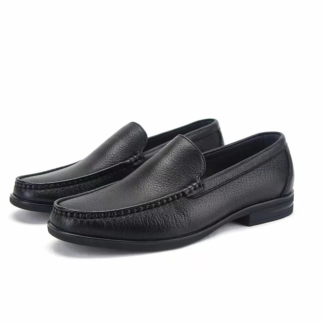Mocassin Homme Cuir Pleine Fleur Naturel Clair – Legacy