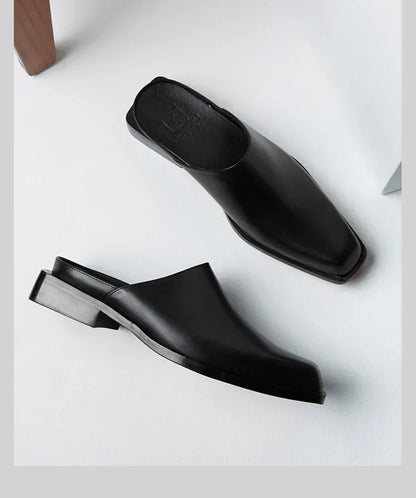 Mocassin Mule Homme Cuir Pleine Fleur – Heritage