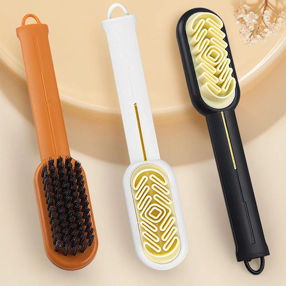 Brosse 2 Faces Daim & Cuir – Nettoyage & Entretien Mocassins