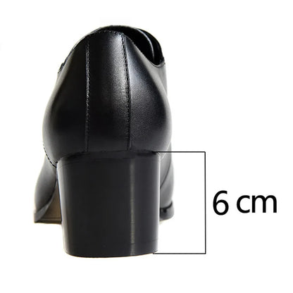 Mocassin Femme Talon Cuir Élégance Intemporelle – Élégance
