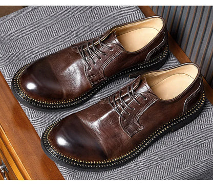 Mocassin Homme Cuir Satiné Classique – Prestige