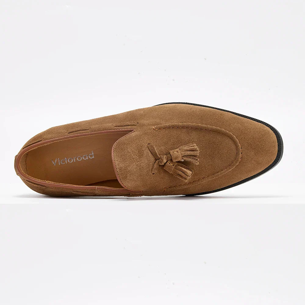 Mocassin Homme Daim Suédé à Glands – Regal