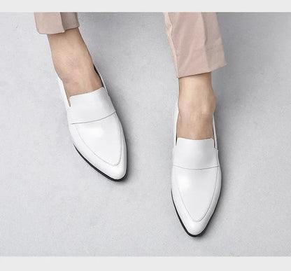 Mocassin Homme Cuir Ébène Lustré – Prestige