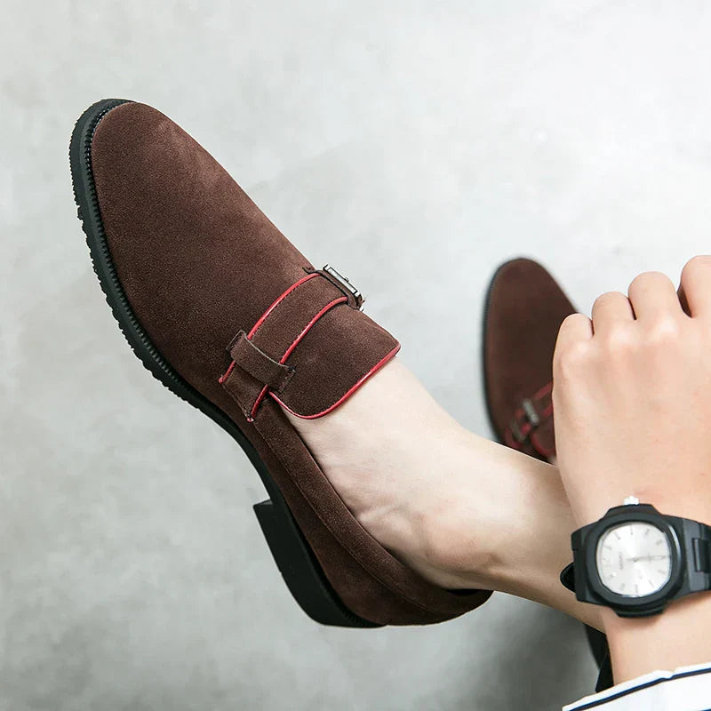 Mocassin Homme Cuir à Boucle – Heritage