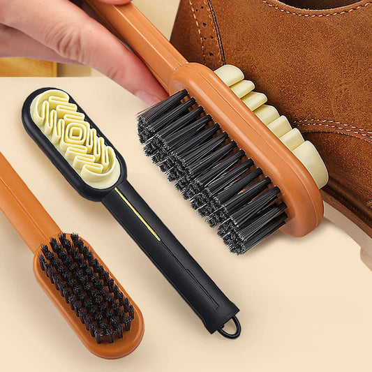 Brosse 2 Faces Daim & Cuir – Nettoyage & Entretien Mocassins