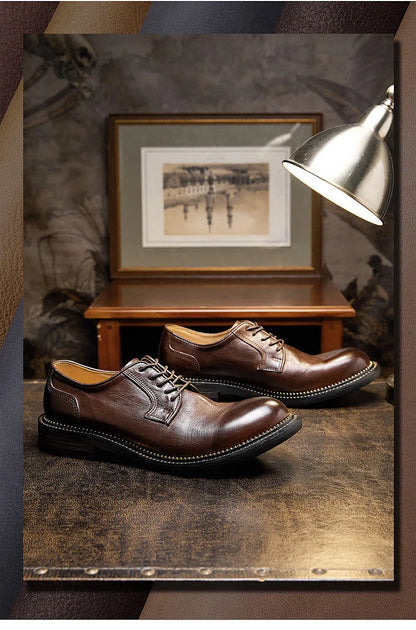 Mocassin Homme Cuir Satiné Classique – Prestige