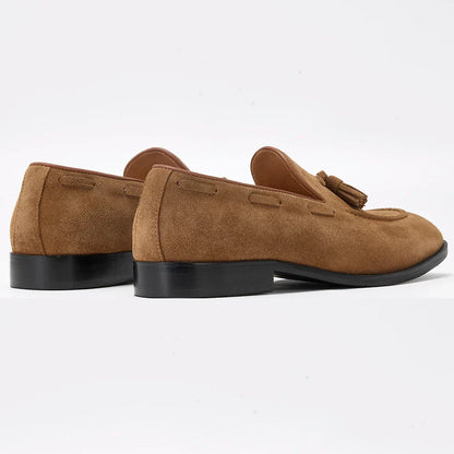 Mocassin Homme Daim Suédé à Glands – Regal