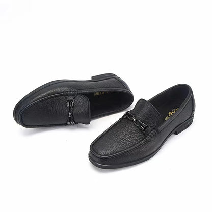 Mocassin Homme Cuir Pleine Fleur Naturel Clair – Legacy