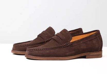 Mocassin Homme Daim Grainé à Glands – Heritage