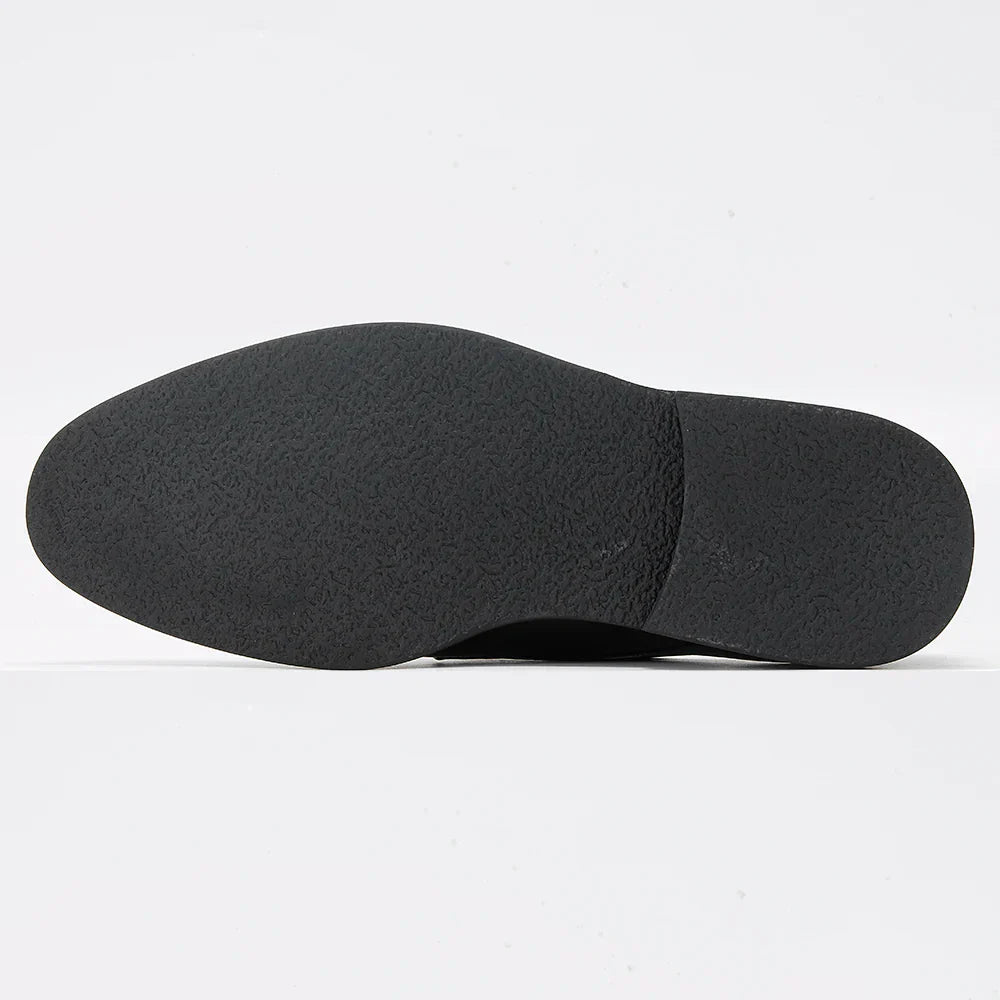 Derby Homme Cuir Noir Ébène Satiné - Heritage