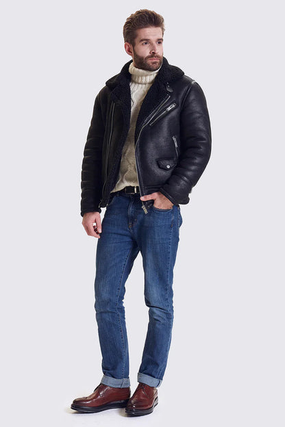 Derby Brogue Homme Cuir Brun Patiné – Heritage