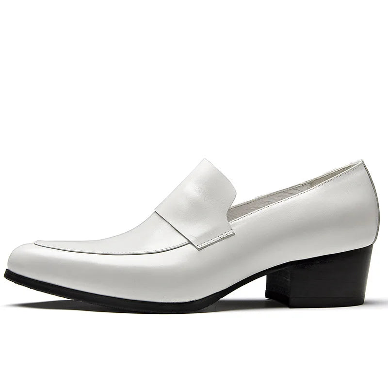 Mocassin Homme Cuir Ébène Lustré – Prestige