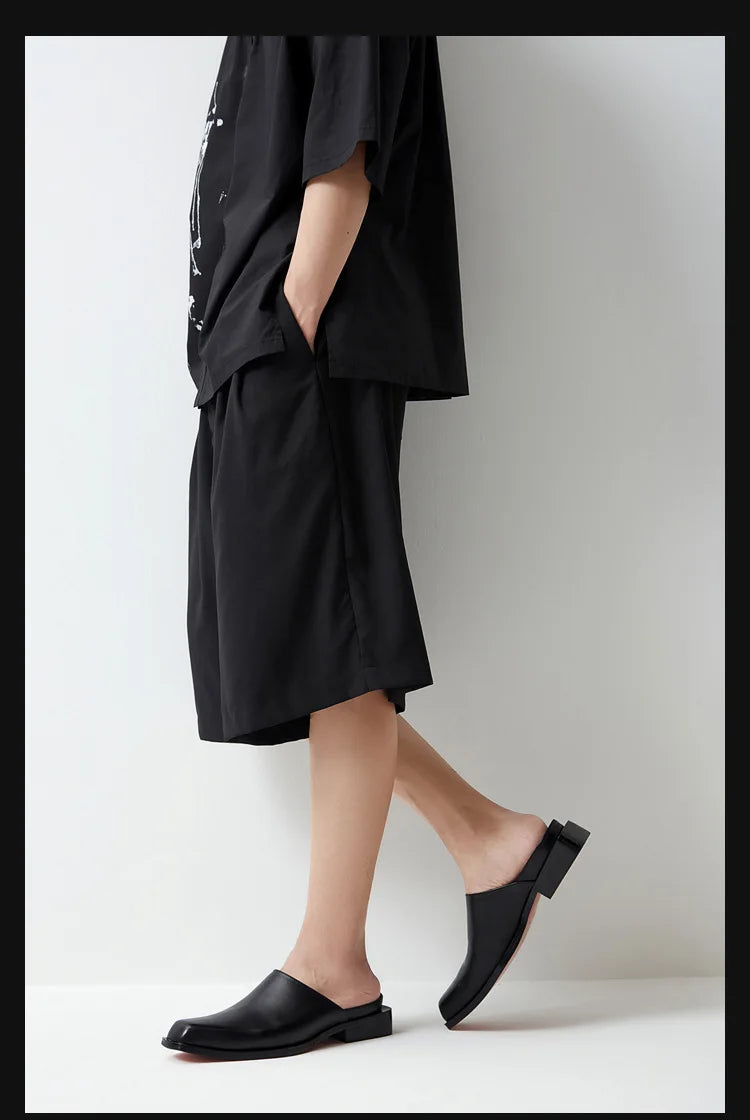 Mocassin Mule Homme Cuir Pleine Fleur – Heritage