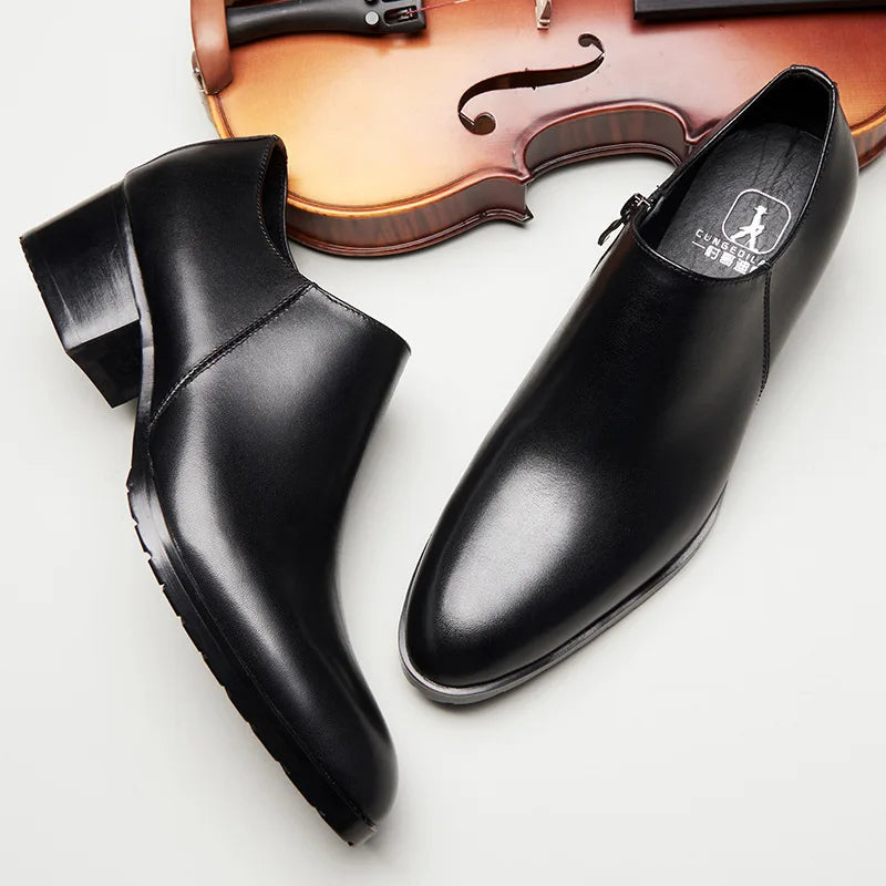 Mocassin Femme Talon Cuir Authentique – Legacy