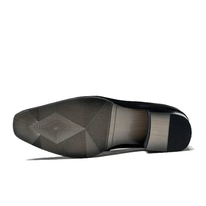 Mocassin Femme Talon Cuir Pleine Fleur Véritable – Heritage