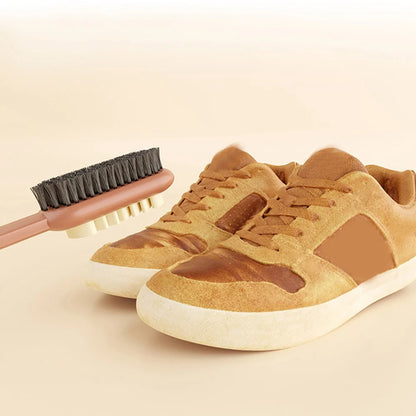 Brosse 2 Faces Daim & Cuir – Nettoyage & Entretien Mocassins