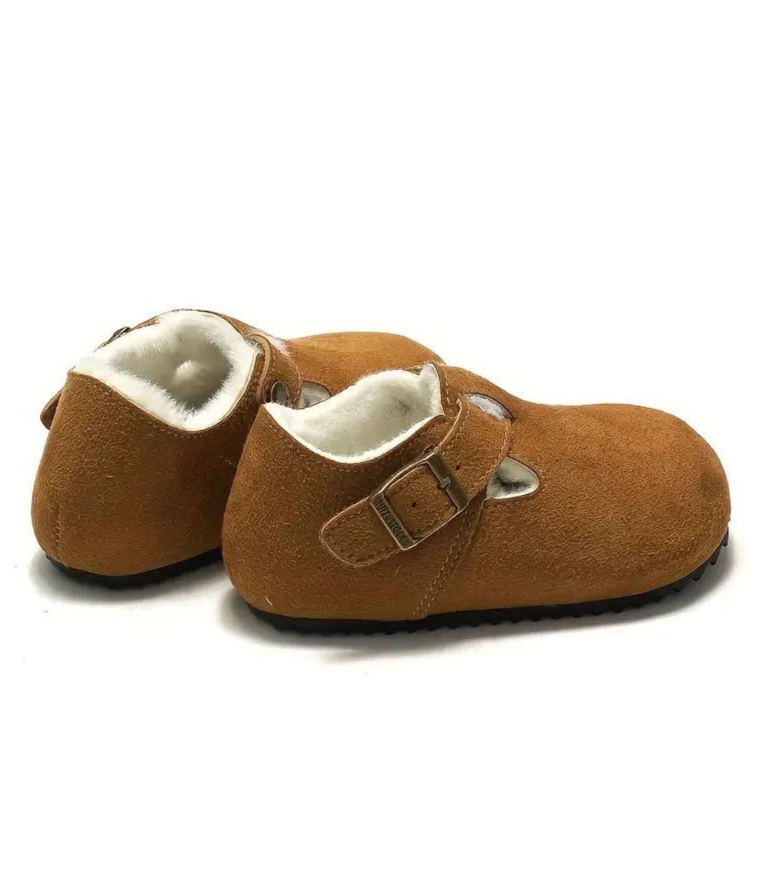 Mocassins En Suédine À Bride Pour Garçon
