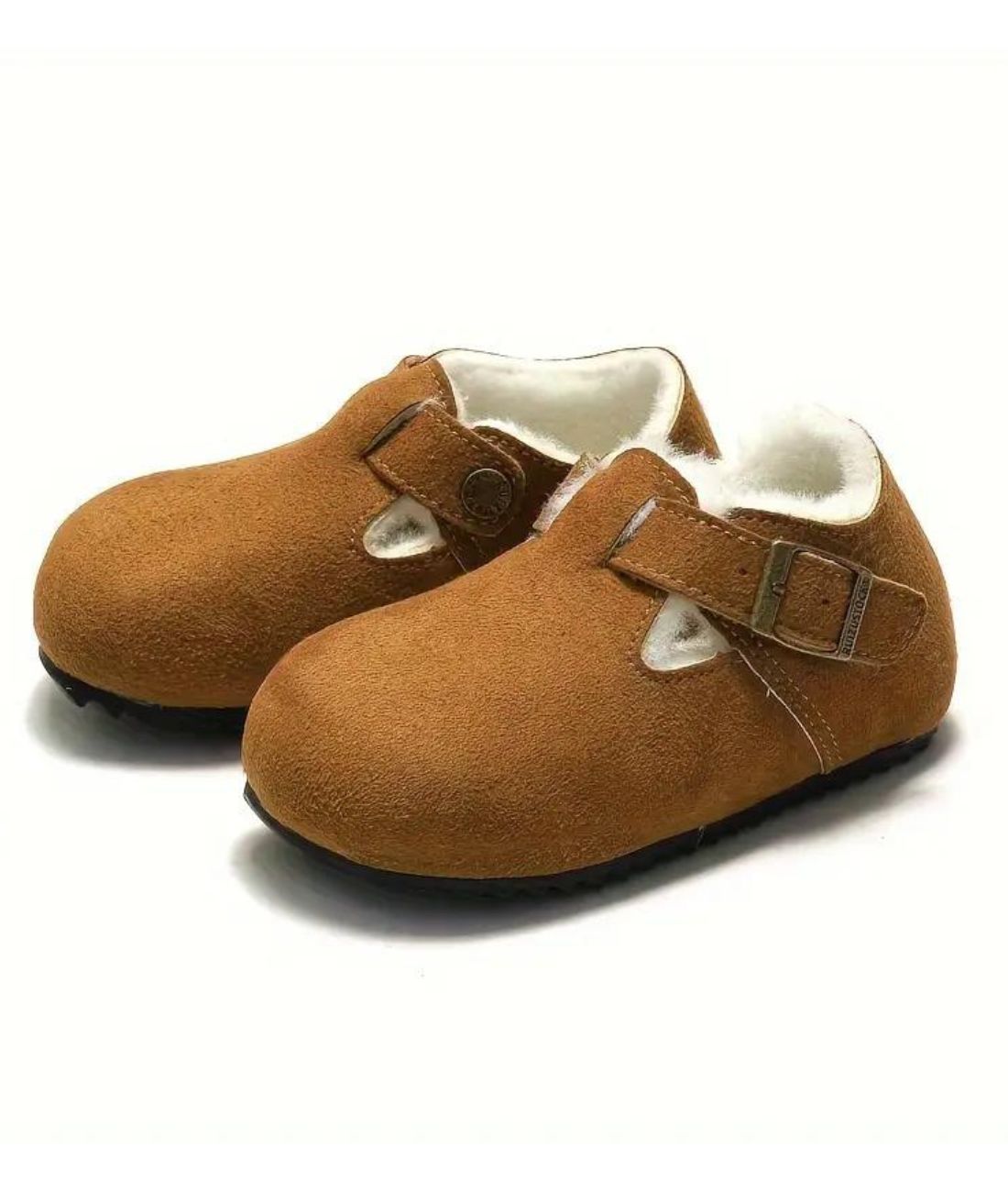 Mocassins En Suédine À Bride Pour Garçon