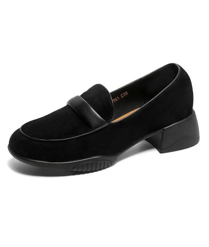 Mocassin En Suédine Suédé Britannique Pour Femmes