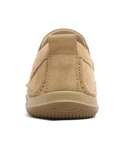 Mocassins Bateau Effet cuir À Semelle Colorée Pour Homme