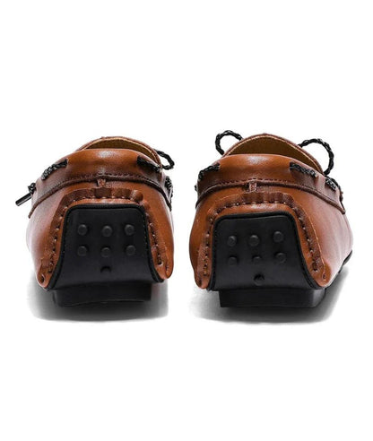 Mocassins Bateau Formels À Lacets Pour Homme