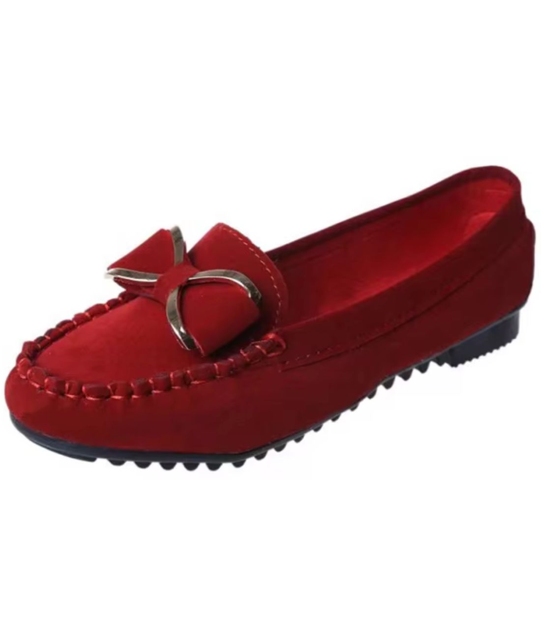 Mocassins Classiques En Suédine Pour Femmes