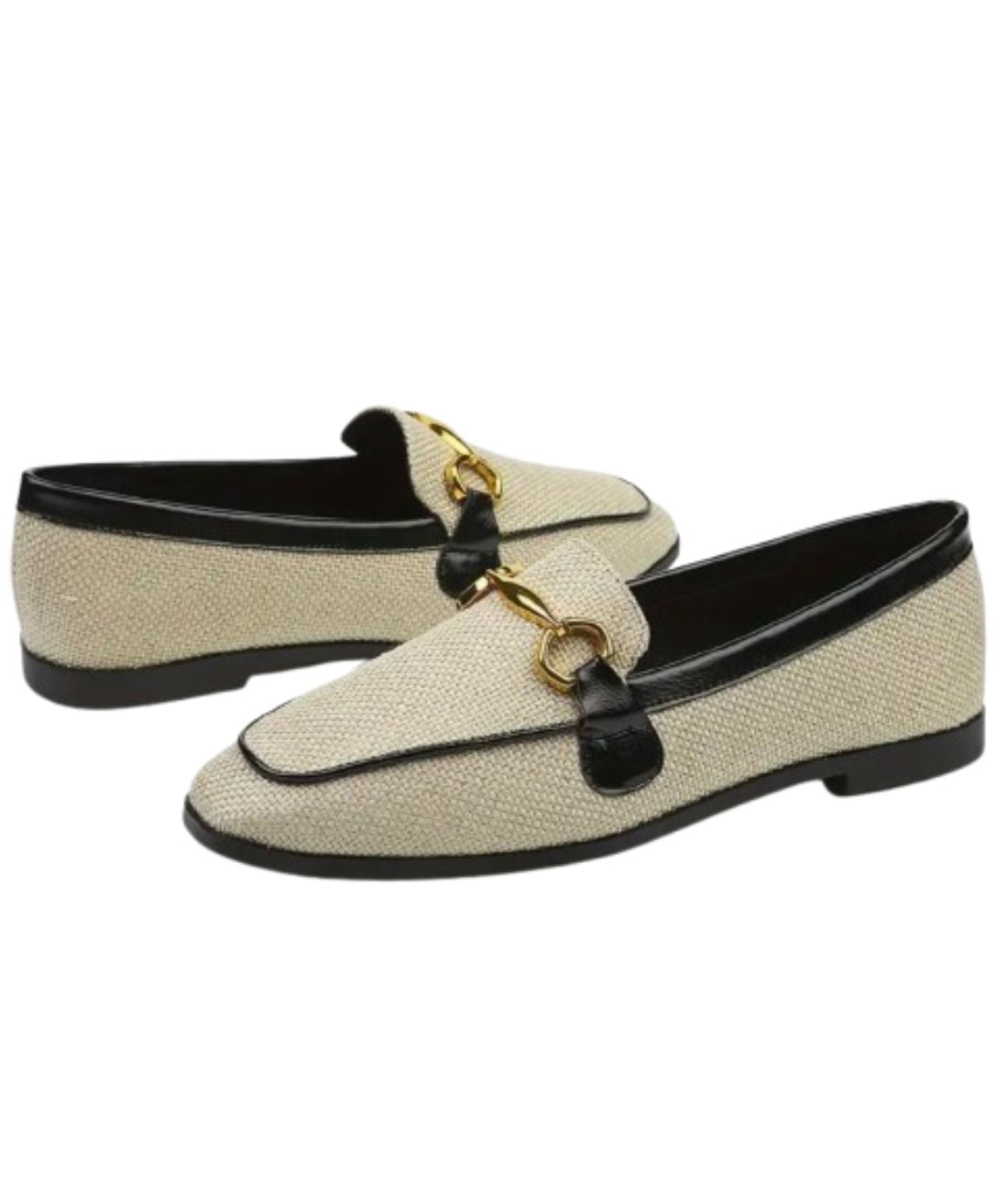 Mocassins Classiques À Petits Talons Carrés Pour Femme