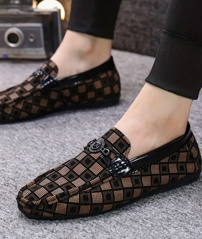 Mocassins Confortable Pour Hommes en Effet cuir Synthétique
