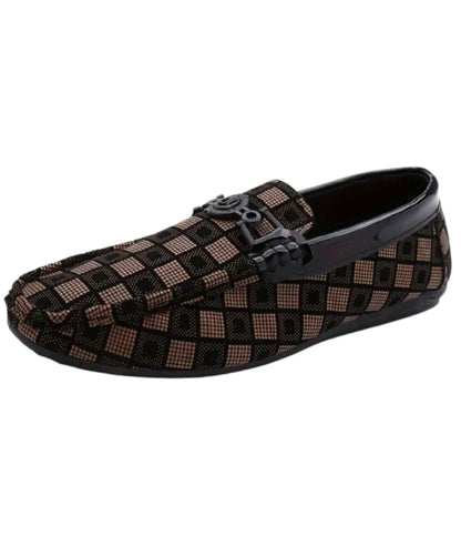 Mocassins Confortable Pour Hommes en Effet cuir Synthétique