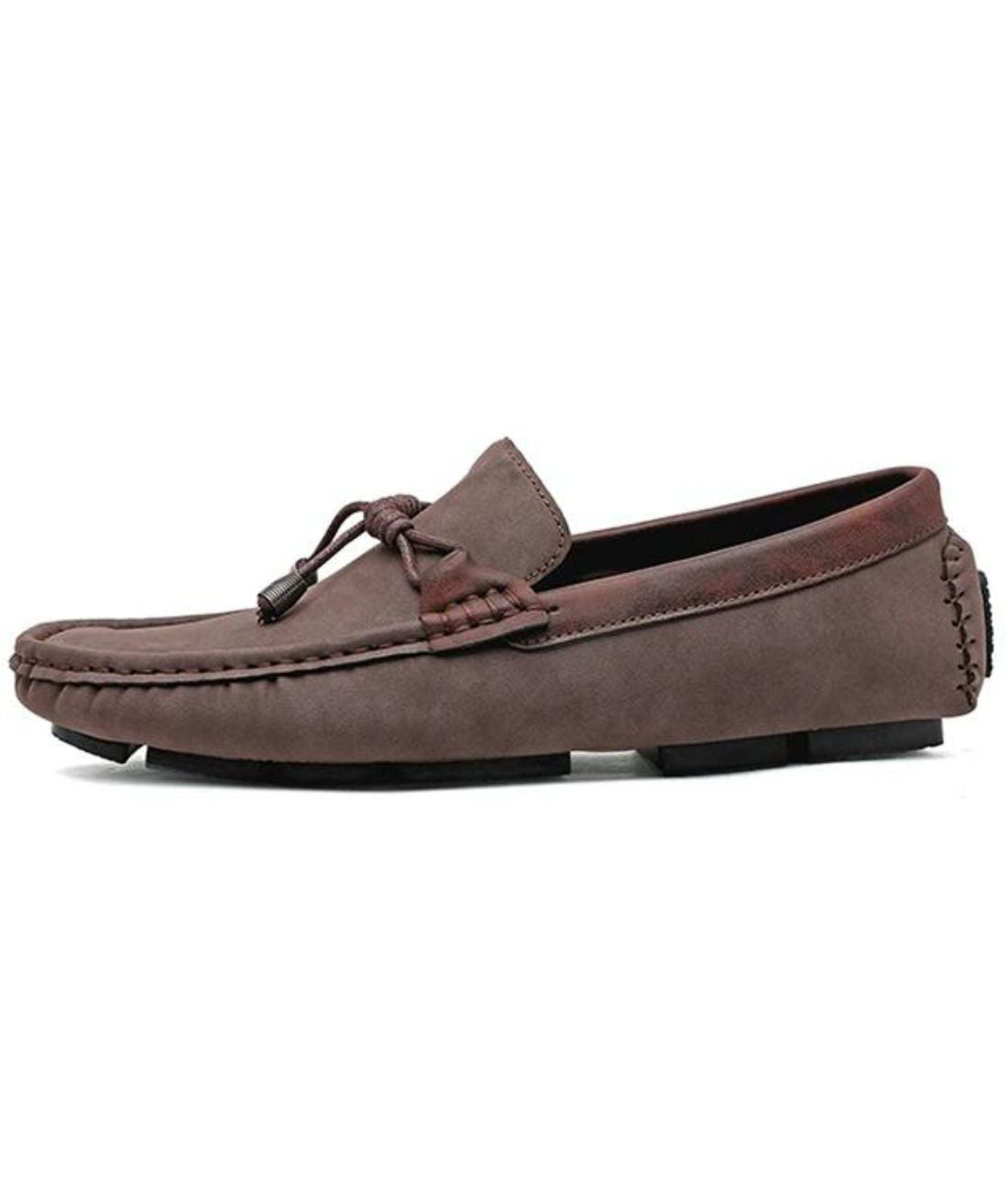 Mocassins en Effet cuir Respirants À Glands Pour Homme