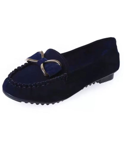 Mocassins en Suédine doux pour femme