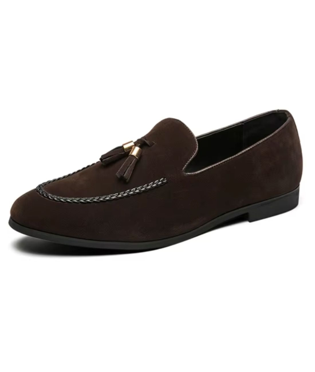 Mocassins En Suédine À Gland Pour Hommes