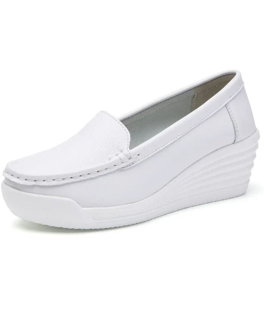 Mocassins De Printemps Compensés Pour Femme