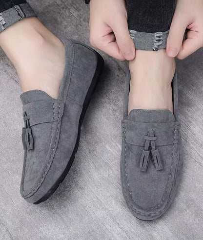 Mocassins Décontractés À Glands Pour Homme