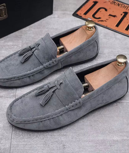 Mocassins Décontractés À Glands Pour Homme