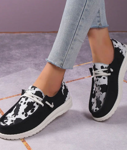 Mocassins Décontractés À Semelle Épaisse Pour Femme
