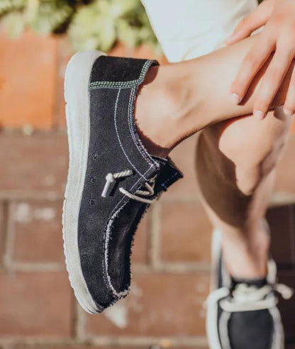 Mocassins Décontractés En Toile Jean Pour Homme