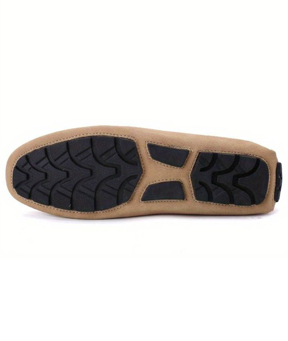 Mocassins D’été En Suédine Beige Pour Hommes