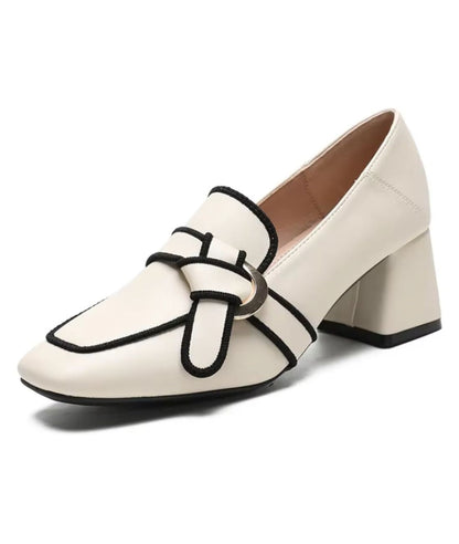 Mocassins D’été À Talons Pour Femmes