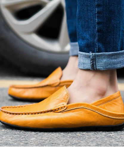 Mocassins en Effet cuir Synthétique Respirants Pour Hommes